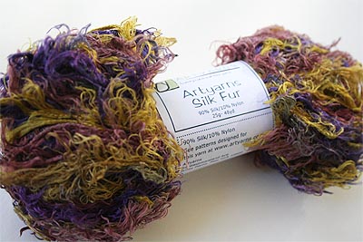 Artyarns Silk Fur Eyelash Knitting Yarn color 114