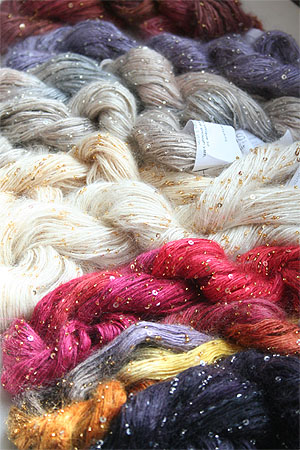 Beaded Mohair with sequins