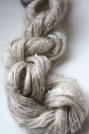 Artyarns Beaded Mohair with Sequins in 2257 Silver