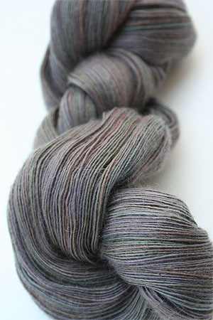Cashmere Lace Yarn in 1004 Grey Multi Color