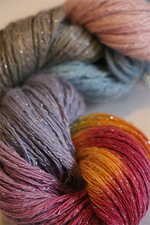 Artyarns Cashmere Glitter | 1015 Candy with Silver (1015S)
