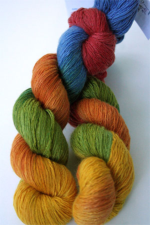 Artyarns Cashmere Sock in 146 Orange Brights