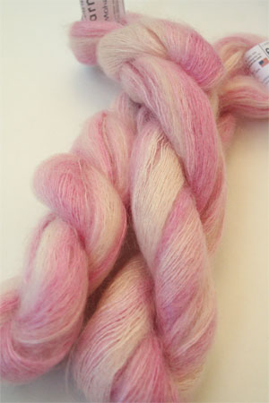 Artyarns Mohair Yarn in 413 Candy Stripe Pink
