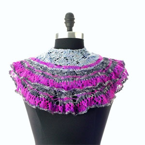 Artyarns Knitting Kit - Every Which Way Shawl in Stormy Seas 