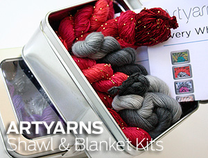 Artyarns Shawl and Blanket Kits