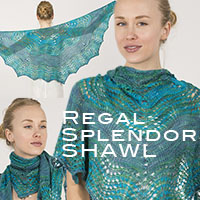 Artyarns Regal Silk Regal Splendor Shawl kit