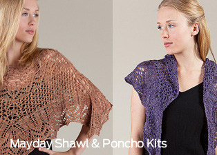 Mayday Shawl and Poncho Patterns
