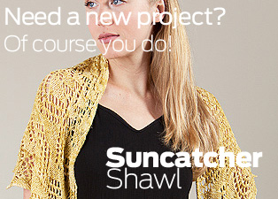 Suncatcher Shawl Project