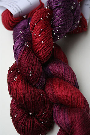 Artyarns Beaded Silk Pearl Knitting Yarn 195S  Hot Cha Cha!
