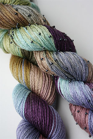 Artyarns Beaded Silk Pearl Knitting Yarn 193 Gunmetal (M)  Summer Fruit Multi!
