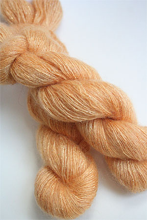 artyarns silk mohair glitter in 202 Gold