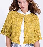 Artyarns Flower Ruffle Keyhole Scarf knitting pattern