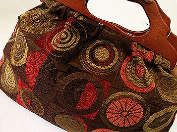Atenti Ascot Carpet Knitting Tote