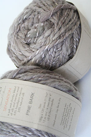 Be Sweet Sensation Merino and Silk Yarn in Pine Bark
