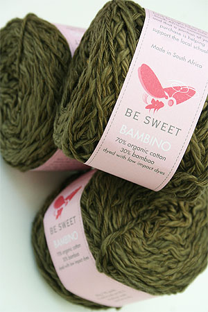 Be Sweet Bambino Yarn in olive