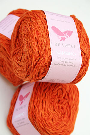 Be Sweet Bambino Yarn in orange