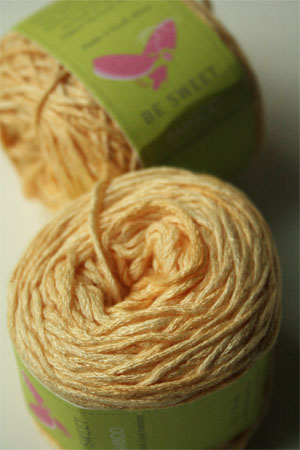 Be Sweet Bamboo Yarn in 606 Baby Yellow