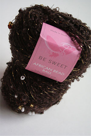 be sweet african beaded ball yarn