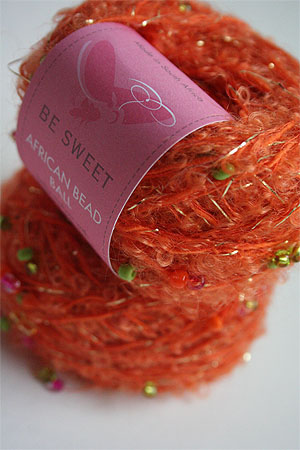 be sweet african beaded ball yarn