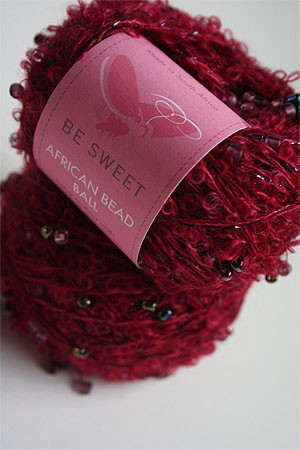 be sweet african beaded ball yarn