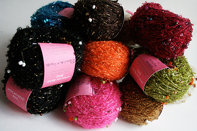 African Bead Ball from Be Sweet Yarn
