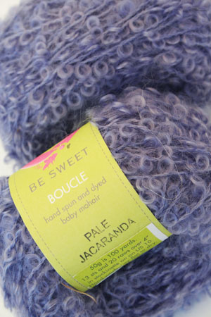 Mohair Boucle in Pale Jacaranda