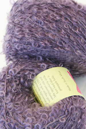 Mohair Boucle in Pale Amethyst