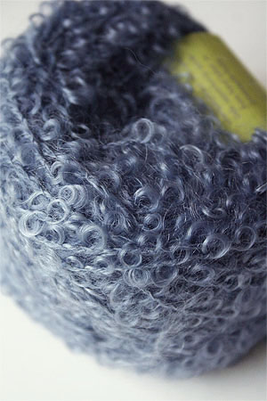 Mohair Boucle in Denim