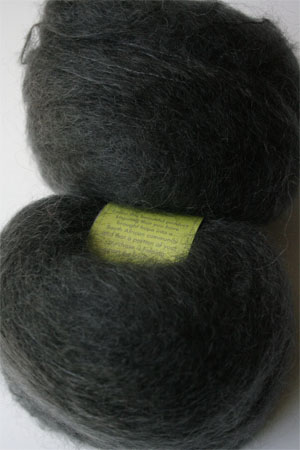 Be Sweet Medium Brushed Mohair in Charcoal