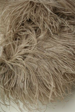 Be Sweet Mink Ostrich Feather Knitting Trim