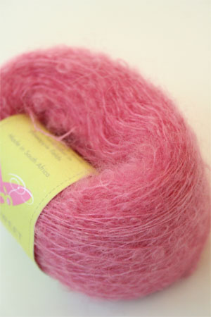 Be Sweet Extra Fine Mohair Boucle Yarn - Bright Pink