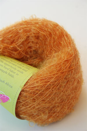 Be Sweet Extra Fine Mohair Boucle Yarn - orange