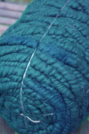 Terrific Teal in Merino Wool Bumps from Bagsmith-Big Stitch Knitting