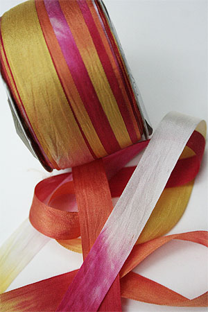 Silk Ribbon knitting yarn in Fruit Cocktail