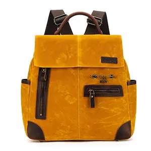 Della Q | Makers Midi Backpack Mustard