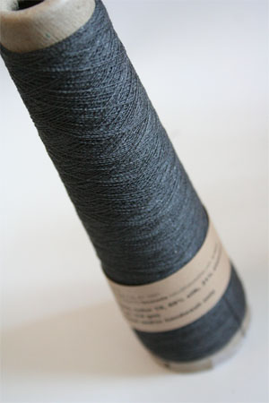 Habu Stainless Steel and Silk Yarn in Charcoal