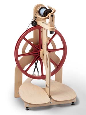 Schacht Ladybug Double Treadle Spinning Wheel