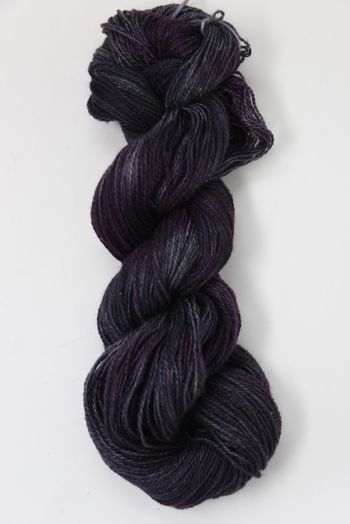 JADE SAPPHIRE Baby 2 ply Silk Lace Cashmere in 184 Black With Benefits