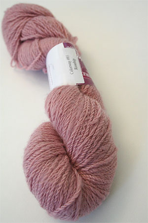 Handspun Cashmere Angelwing in Rosehip 