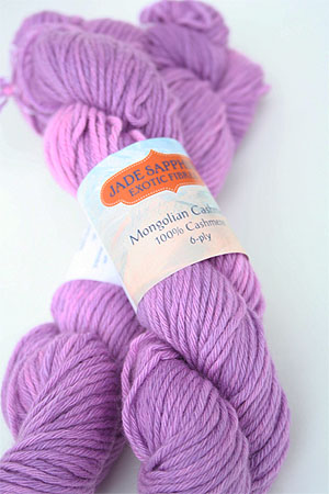 Jade Sapphire Mongolian Cashmere 6-Ply Yarn 19 Mauvelous
