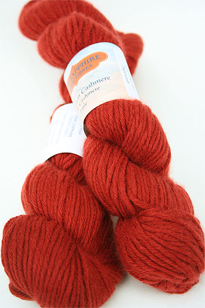 Jade Sapphire Mongolian Cashmere 6-Ply worsted Cashmere Yarn in 83 Paprikash