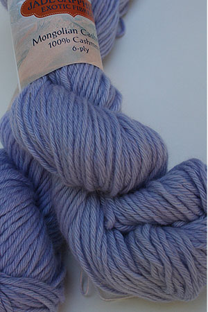 Jade Sapphire Mongolian Cashmere 6-Ply worsted Cashmere Yarn in 51 Lupine