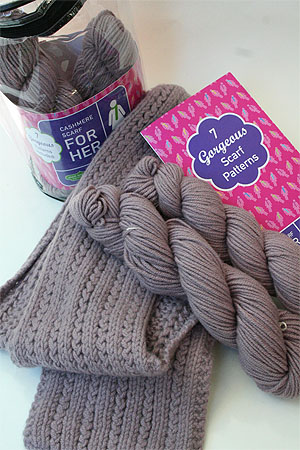 Jade Cashmere Scarf Kits