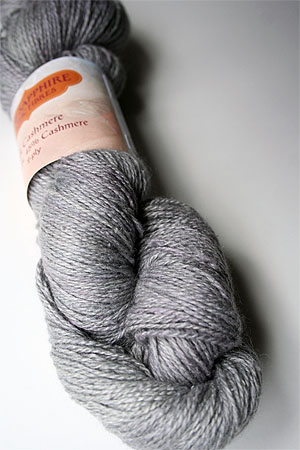 Silk and Cashmere Lace Knitting Yarn in 164 Shadow Stone