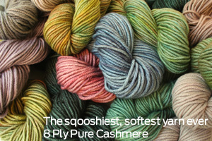 Jade Sapphire 8 Ply Cashmere Yarn