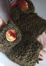 Bulky Cashmere Mitts
