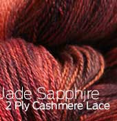 Jade Sapphire Silk Cashmere Lace Yarn