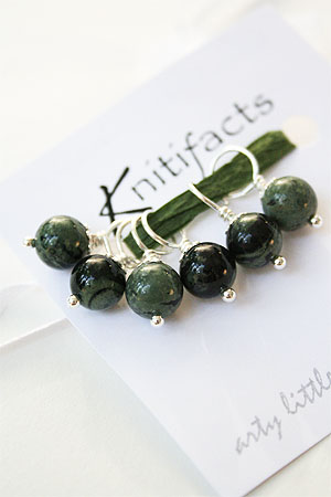 Knitifacts Kalamba Jasper   Stitchmarkers  