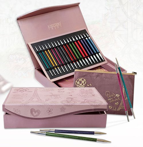 Knitters Pride ROYAL Paris Special Edition interchangeable knitting needle set