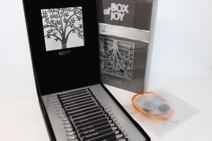 Knitters Pride Karbonz Box of Joy interchangeable knitting needle set
